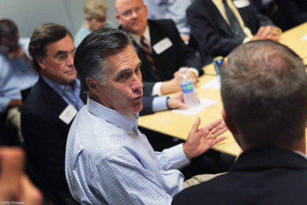 Under pressure: Romney demands Republican candidate steps down