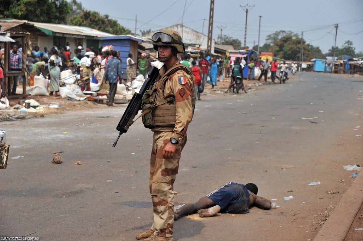 Central African Republic calls for UK to send troops as it falls into