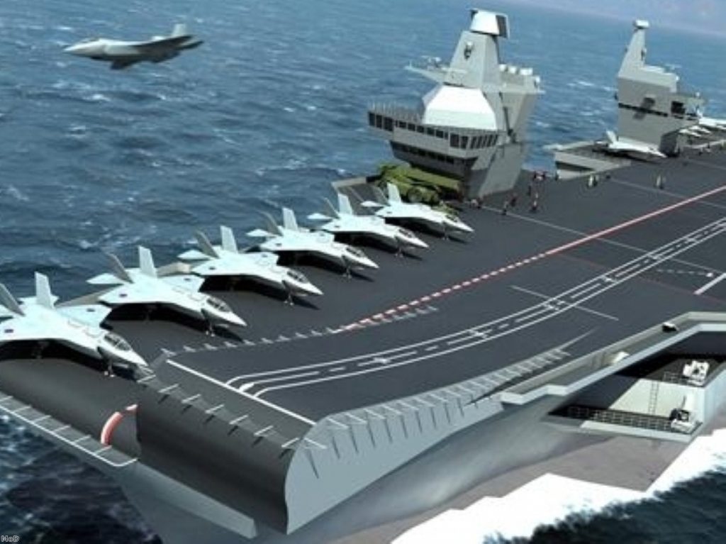 The new aircraft carriers will reportedly be built, but at a cost to the rest of the defence budget
