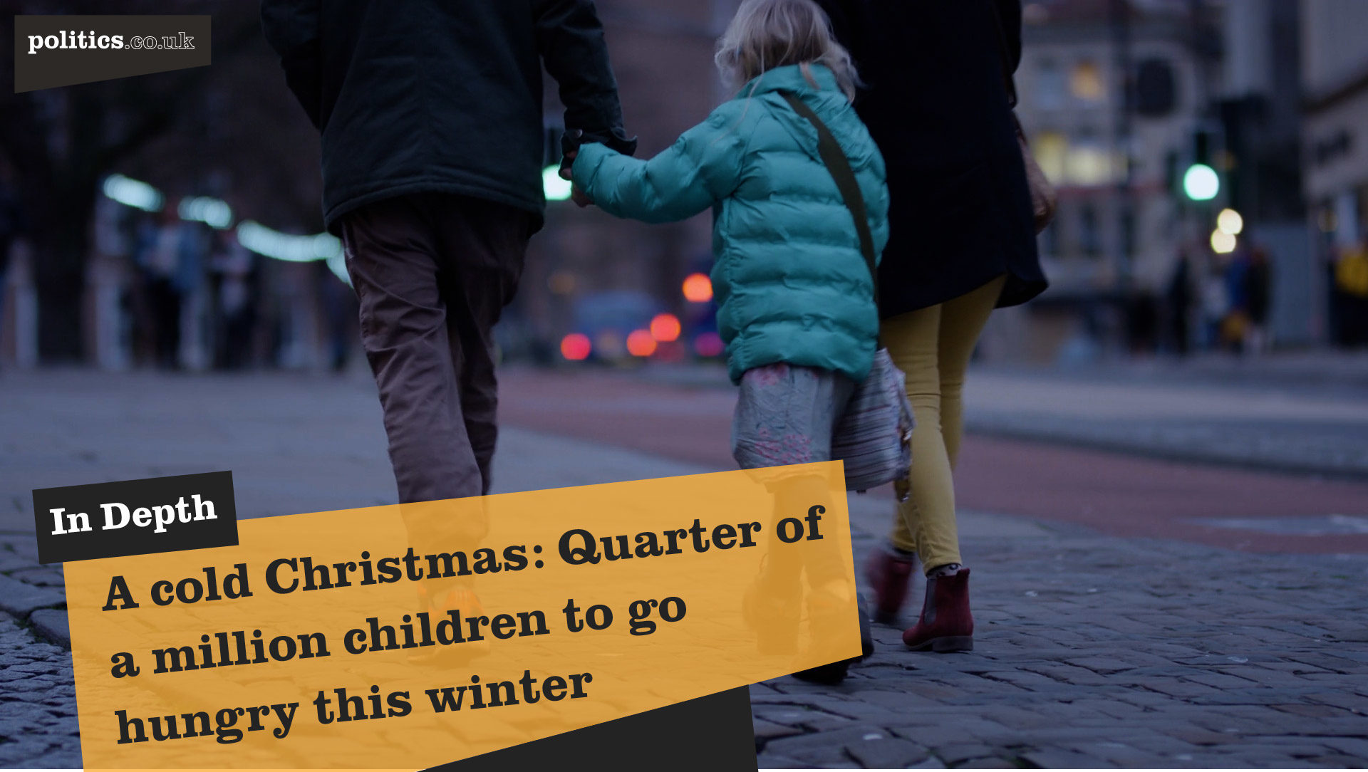 A cold Christmas Quarter of a million children to go hungry this